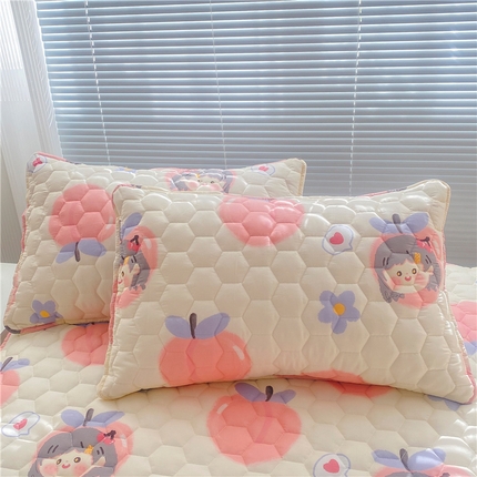 91家纺网 家纺一手货源 找家纺 （总） 九亭家纺 2024新款全棉夹棉防口水防头油枕套