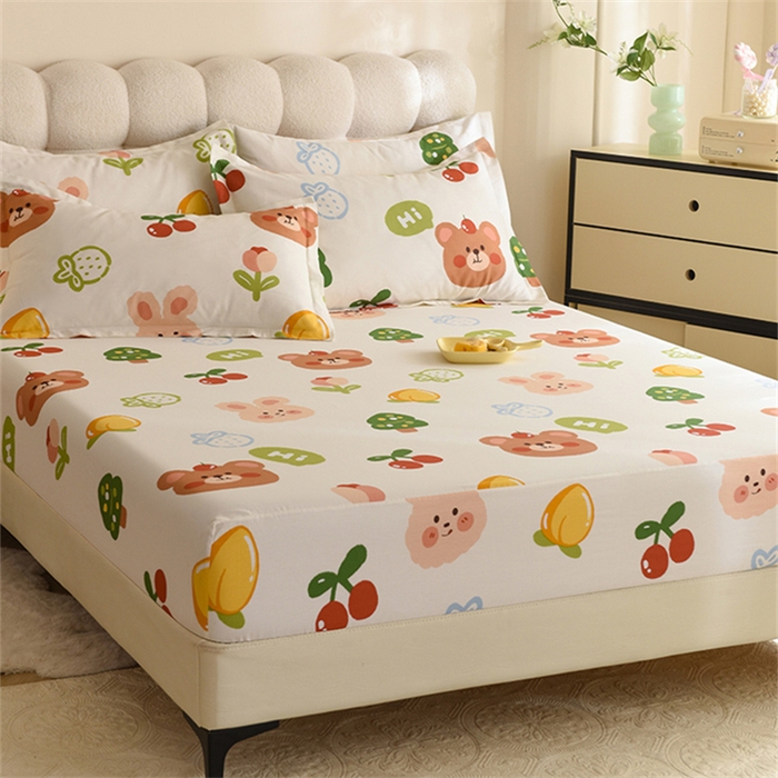 91家纺网 家纺一手货源 找家纺 八十八家纺 2025新款全棉12868系列单品床笠 糖果盒