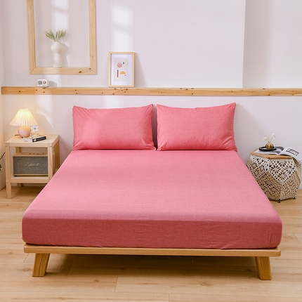 91家纺网 家纺一手货源 找家纺 （总）恋人优选 2024新款纯棉色织床笠枕套