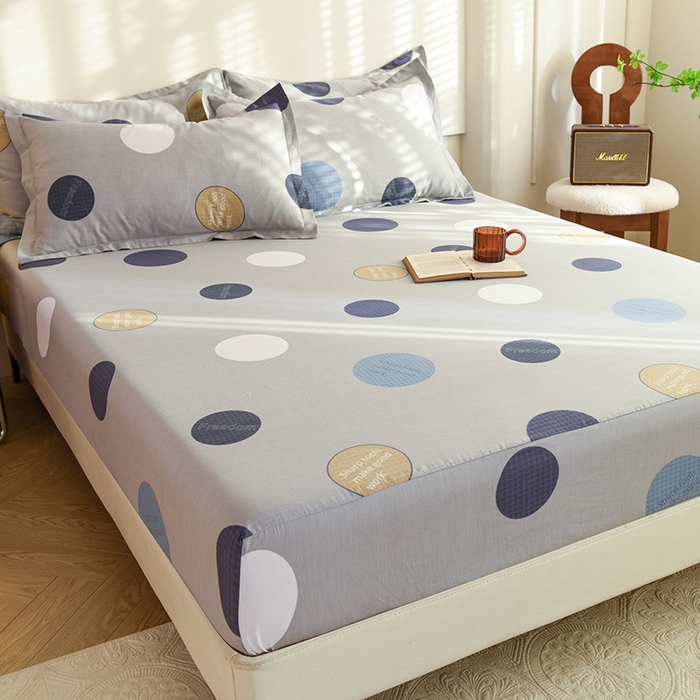 91家纺网 家纺一手货源 找家纺 八十八家纺 2025新款全棉12868系列单品床笠 圈尚生活