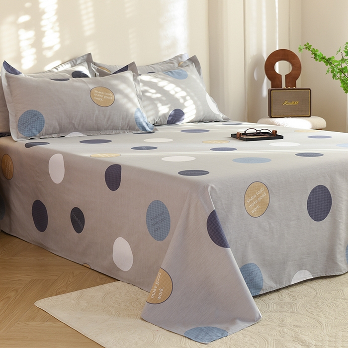 91家纺网 家纺一手货源 找家纺 八十八家纺2025新款全棉12868系列四件套单品床单 圈尚生活