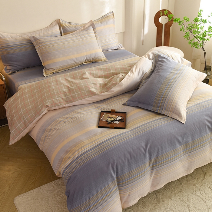 91家纺网 家纺一手货源 找家纺 八十八家纺 2025新款全棉12868床笠款四件套 网络时代