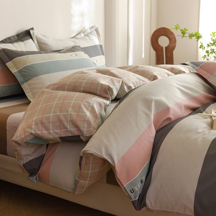 91家纺网 家纺一手货源 找家纺 八十八家纺 2025新款全棉12868床笠款四件套 绅调