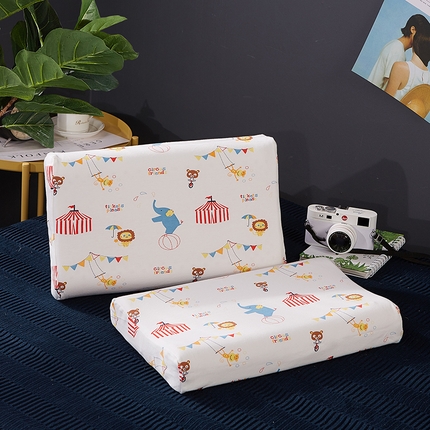 91家纺网 家纺一手货源 找家纺 （总）萌番宝 2024全棉新款儿童乳胶枕44*27泰国天然乳胶枕A品50*30学生乳胶枕