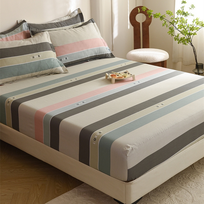 91家纺网 家纺一手货源 找家纺 八十八家纺 2025新款全棉12868系列单品床笠 绅调