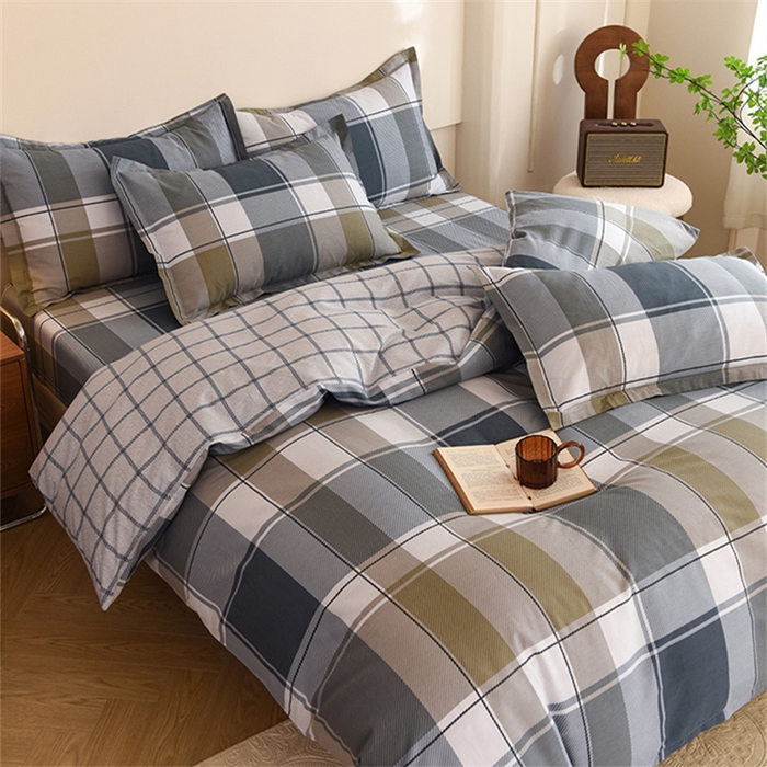 91家纺网 家纺一手货源 找家纺 八十八家纺 2025新款全棉12868床笠款四件套 加州风情