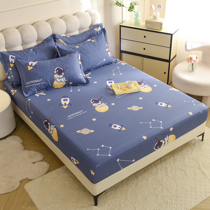 91家纺网 家纺一手货源 找家纺 八十八家纺 2025新款全棉12868系列单品床笠 星际迷航