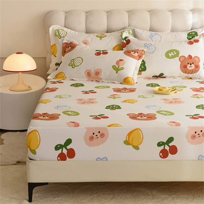 91家纺网 家纺一手货源 找家纺 八十八家纺 2025新款全棉12868系列单品床笠 糖果盒