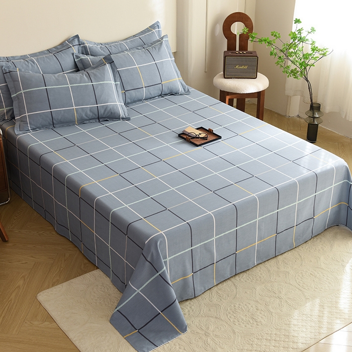 91家纺网 家纺一手货源 找家纺 八十八家纺2025新款全棉12868系列四件套单品床单 麦乐迪