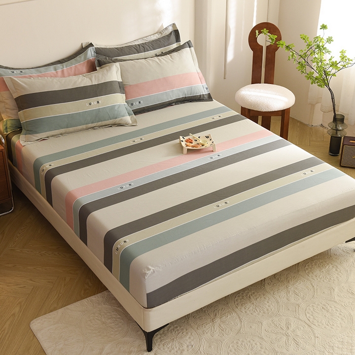 91家纺网 家纺一手货源 找家纺 八十八家纺 2025新款全棉12868系列单品床笠 绅调