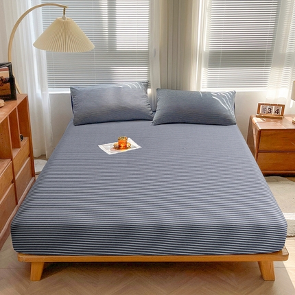 91家纺网 家纺一手货源 找家纺 （总）恋人优选 2024新款纯棉色织床笠枕套