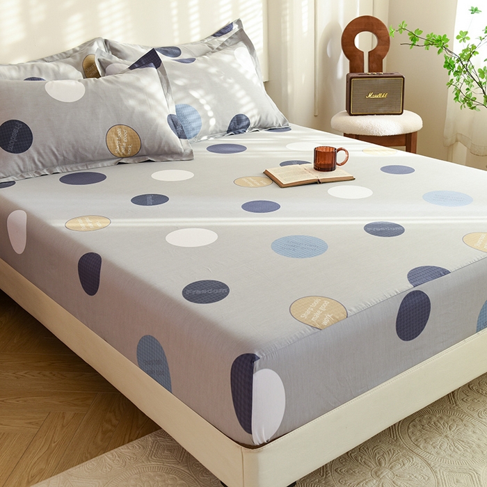 91家纺网 家纺一手货源 找家纺 八十八家纺 2025新款全棉12868系列单品床笠 圈尚生活