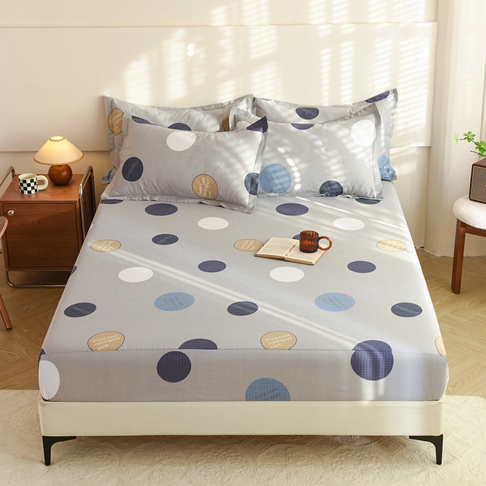 91家纺网 家纺一手货源 找家纺 八十八家纺 2025新款全棉12868系列单品床笠 圈尚生活