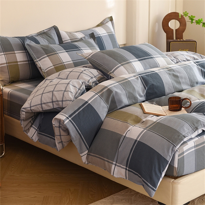 91家纺网 家纺一手货源 找家纺 八十八家纺 2025新款全棉12868床笠款四件套 加州风情