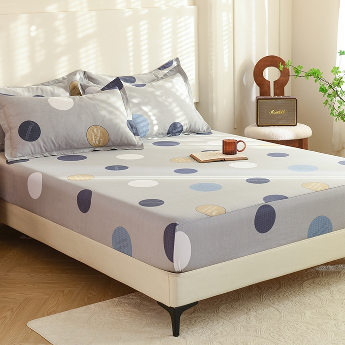 91家纺网 家纺一手货源 找家纺 八十八家纺 2025新款全棉12868系列单品床笠 圈尚生活