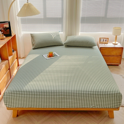 91家纺网 家纺一手货源 找家纺 （总）恋人优选 2024新款纯棉色织床笠枕套