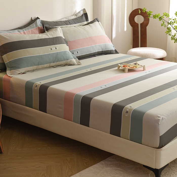 91家纺网 家纺一手货源 找家纺 八十八家纺 2025新款全棉12868系列单品床笠 绅调