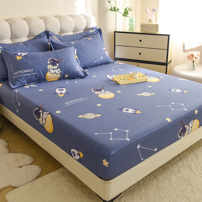 91家纺网 家纺一手货源 找家纺 八十八家纺 2025新款全棉12868系列单品床笠 星际迷航