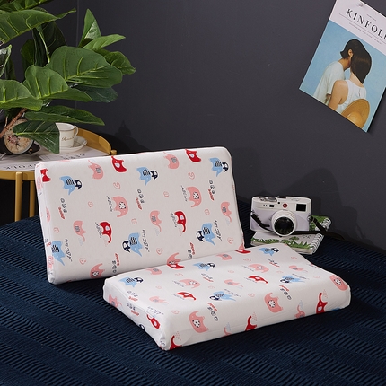 91家纺网 家纺一手货源 找家纺 （总）萌番宝 2024全棉新款儿童乳胶枕44*27泰国天然乳胶枕A品50*30学生乳胶枕