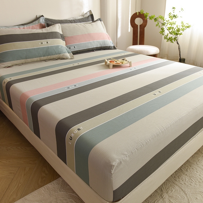 91家纺网 家纺一手货源 找家纺 八十八家纺 2025新款全棉12868系列单品床笠 绅调