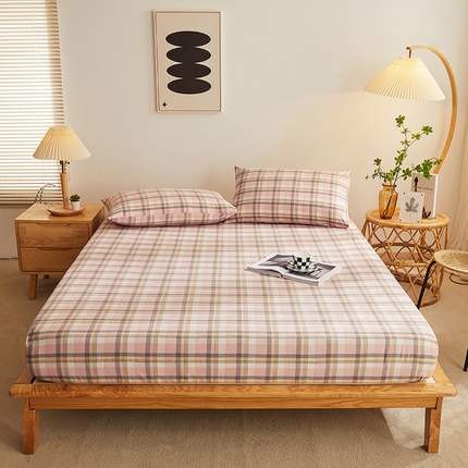 91家纺网 家纺一手货源 找家纺 （总）恋人优选 2024新款纯棉色织床笠枕套