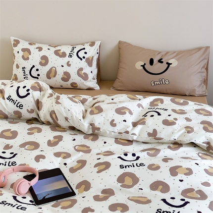 91家纺网 家纺一手货源 找家纺 （总）觅糖 2024春夏新款全棉13372数码印花混搭系列四件套第二波