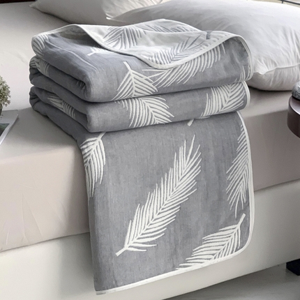 91家纺网 家纺一手货源 找家纺 （总）爱港家纺 2024新款全棉六层毛巾被夏凉被纱布毯