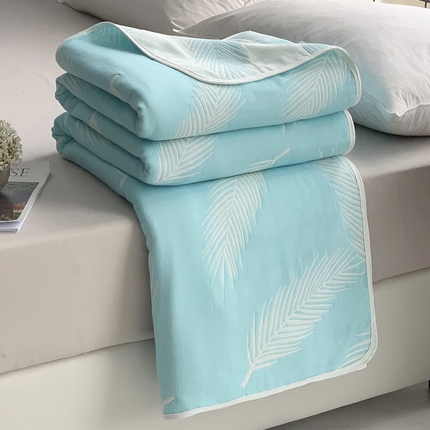 91家纺网 家纺一手货源 找家纺 （总）爱港家纺 2024新款全棉六层毛巾被夏凉被纱布毯