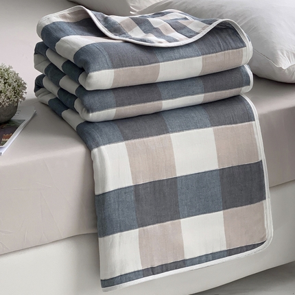 91家纺网 家纺一手货源 找家纺 （总）爱港家纺 2024新款全棉六层毛巾被夏凉被纱布毯