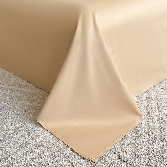 91家纺网 家纺一手货源 找家纺  澳梵家居 2024新款【知羽】系列60s刺绣全棉四件套 知羽-奇遇金