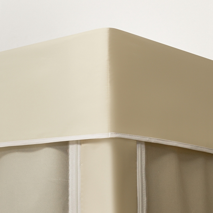 91家纺网 家纺一手货源 找家纺 青竹苑 2024新款涂银强遮光学生蚊帐上下铺坐床蚊帐 呆萌熊