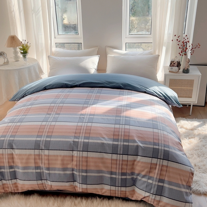 91家纺网 家纺一手货源 找家纺 艾迪尚 2025新款133X76宽幅全棉印花单被套 迷客