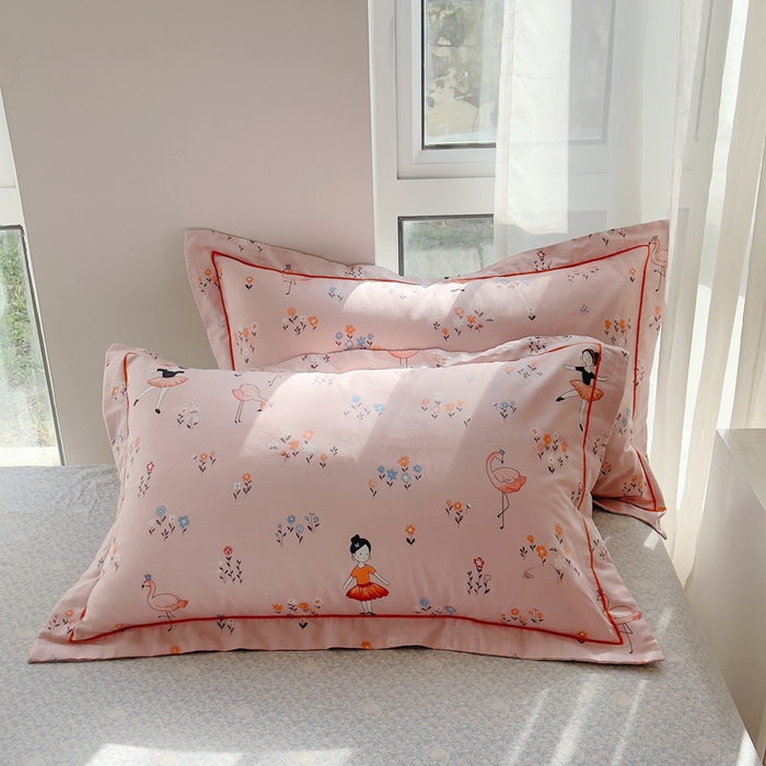 91家纺网 家纺一手货源 找家纺 （总）艾迪尚 2025新款133X76宽幅全棉印花单枕套