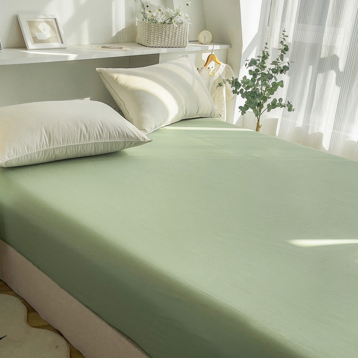 91家纺网 家纺一手货源 找家纺 艾迪尚 2025新款133X76宽幅全棉印花单床笠 知意