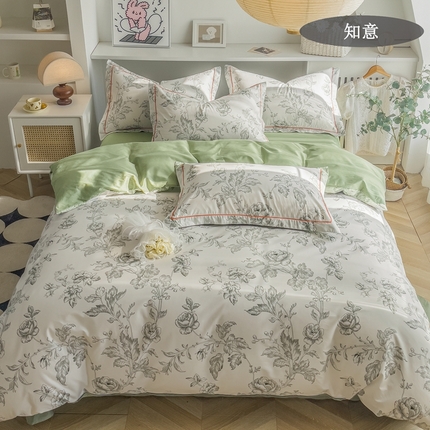 91家纺网 家纺一手货源 找家纺 （总）艾迪尚 2025新款133X76宽幅全棉印花四件套（有单品+可定制）