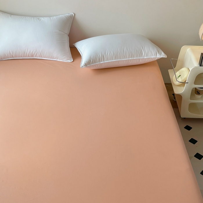 91家纺网 家纺一手货源 找家纺 艾迪尚 2025新款133X76宽幅全棉印花单床笠 彩色兔园