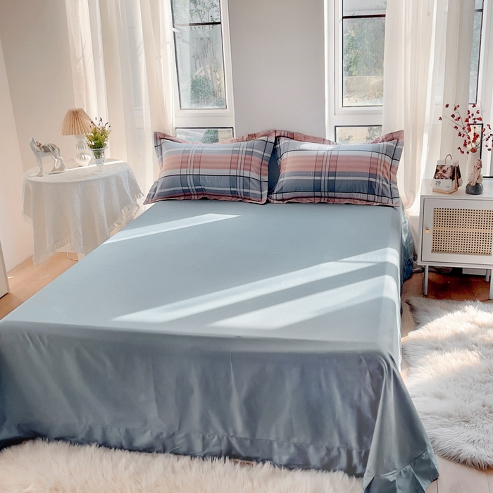 91家纺网 家纺一手货源 找家纺 艾迪尚 2025新款133X76宽幅全棉印花单床单 迷客