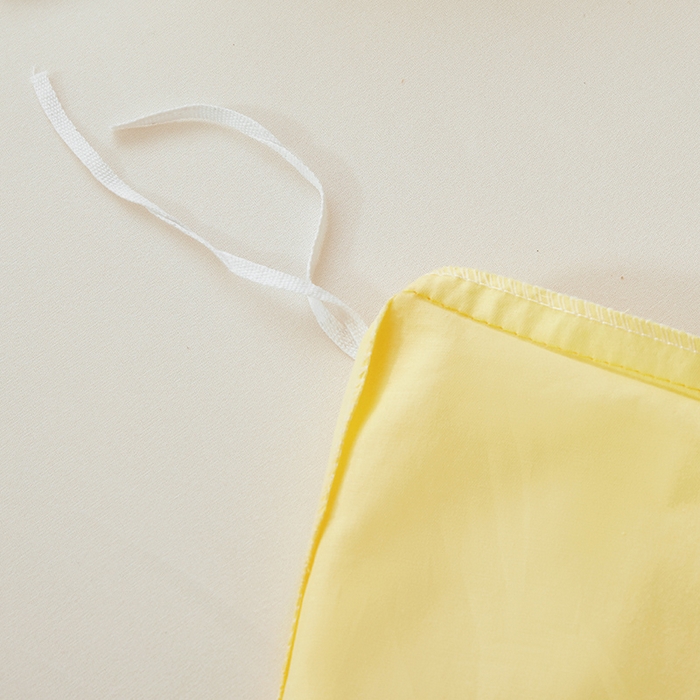 91家纺网 家纺一手货源 找家纺 寝柔家纺 2024新款40S全棉斜纹13372纯棉纯色被套单件 鹅黄