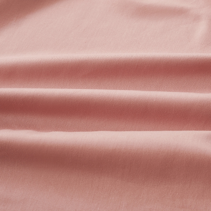 91家纺网 家纺一手货源 找家纺 寝柔家纺 2024新款40S全棉斜纹13372纯棉纯色被套单件 豆沙