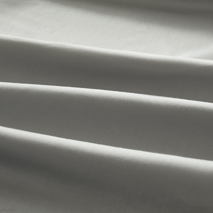 91家纺网 家纺一手货源 找家纺 寝柔家纺 2024新款40S全棉斜纹13372纯棉纯色被套单件 银灰