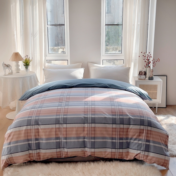 91家纺网 家纺一手货源 找家纺 艾迪尚 2025新款133X76宽幅全棉印花单被套 迷客