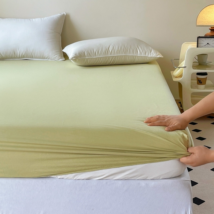 91家纺网 家纺一手货源 找家纺 艾迪尚 2025新款133X76宽幅全棉印花单床笠 缤纷果