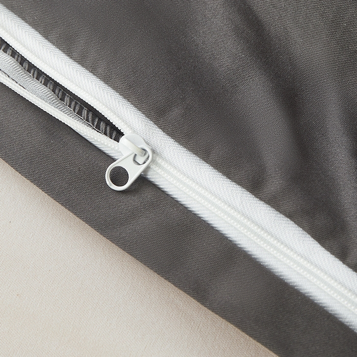 91家纺网 家纺一手货源 找家纺 寝柔家纺 2024新款40S全棉斜纹13372纯棉纯色被套单件 灰色