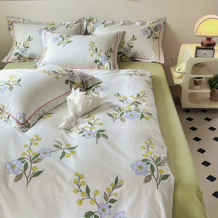 91家纺网 家纺一手货源 找家纺 艾迪尚 2025新款133X76宽幅全棉印花四件套（有单品+可定制） 缤纷果