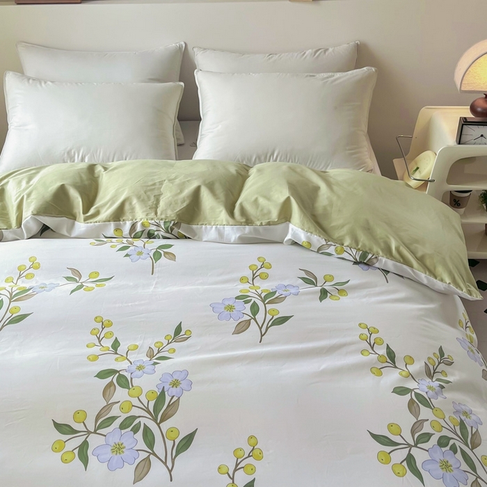 91家纺网 家纺一手货源 找家纺 艾迪尚 2025新款133X76宽幅全棉印花单被套 缤纷果