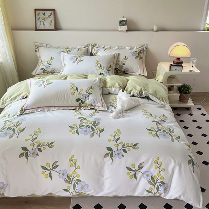 91家纺网 家纺一手货源 找家纺 （总）艾迪尚 2025新款133X76宽幅全棉印花四件套（有单品+可定制）