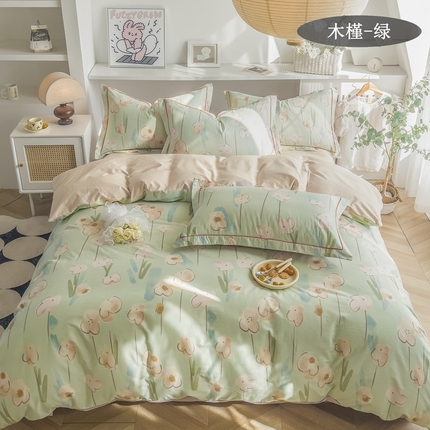 91家纺网 家纺一手货源 找家纺 （总）艾迪尚 2025新款133X76宽幅全棉印花四件套（有单品+可定制）