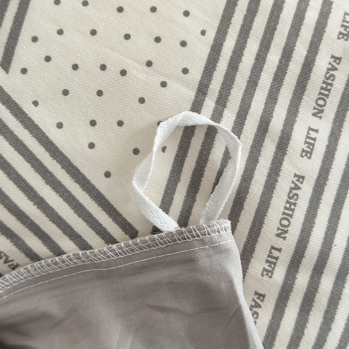 91家纺网 家纺一手货源 找家纺 潮邦创意家居 2025新款全棉13070多风格纯棉四件套-简约条格系列 时尚生活