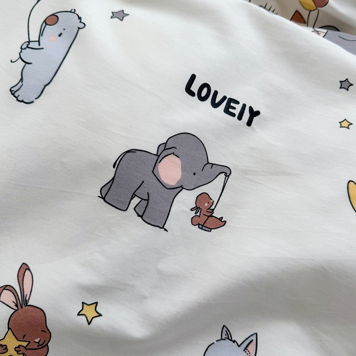 91家纺网 家纺一手货源 找家纺 潮邦创意家居 2025新款全棉13070多风格纯棉四件套 告白气球