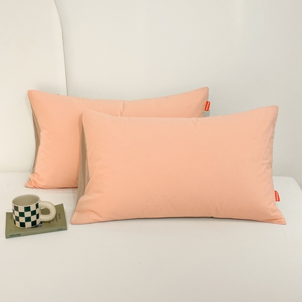 91家纺网 家纺一手货源 找家纺 （总）春皖家纺 2024新款双拼水洗棉枕套